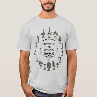 Camiseta de Futebol Cultura Mundial 2026