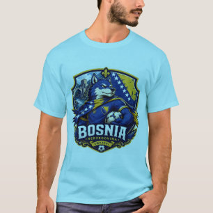 camiseta de futebol da Bósnia