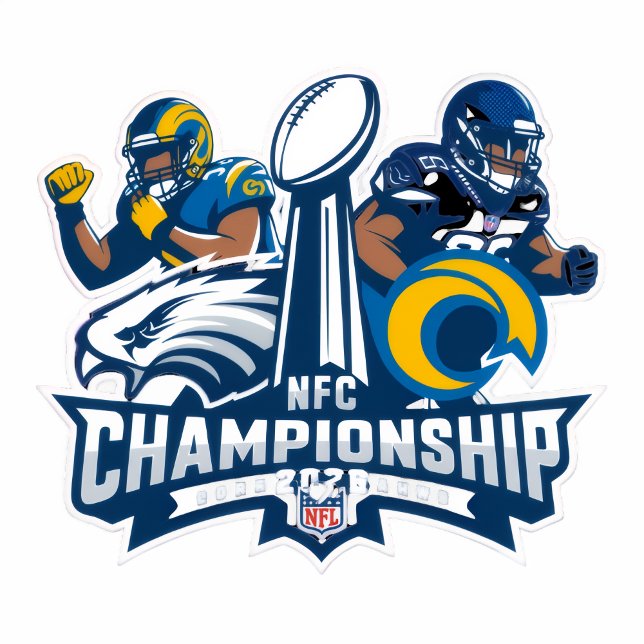 Camiseta de Futebol da NFC Championship – Rams vs  (Criador carregado)