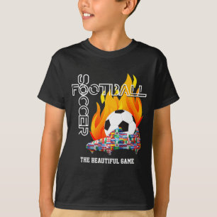 Camiseta de Futebol de Campo para Crianças Jogo Bo