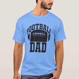 Camiseta de futebol de pai personalizável