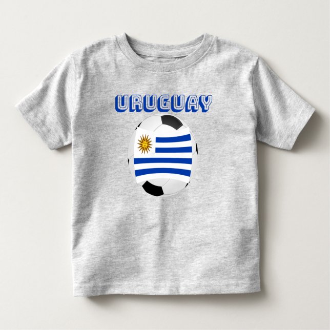 Camiseta de futebol do Uruguai (Toddler) (Frente)
