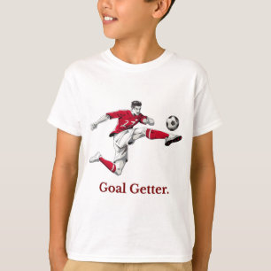 Camiseta de Futebol Inspiradora "Conquistador de G