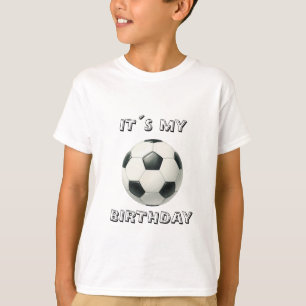 Camiseta de Futebol para Menino de Aniversário -Je