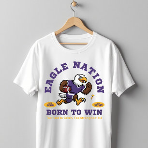 Camiseta de Futebol Varsity Eagle Nation – Nascido