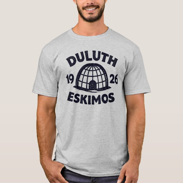 Camiseta de Futebol Vintage Duluth Eskimos (Frente)