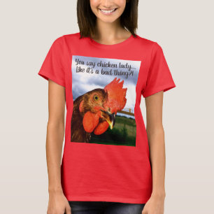 Camiseta de galo para mulheres