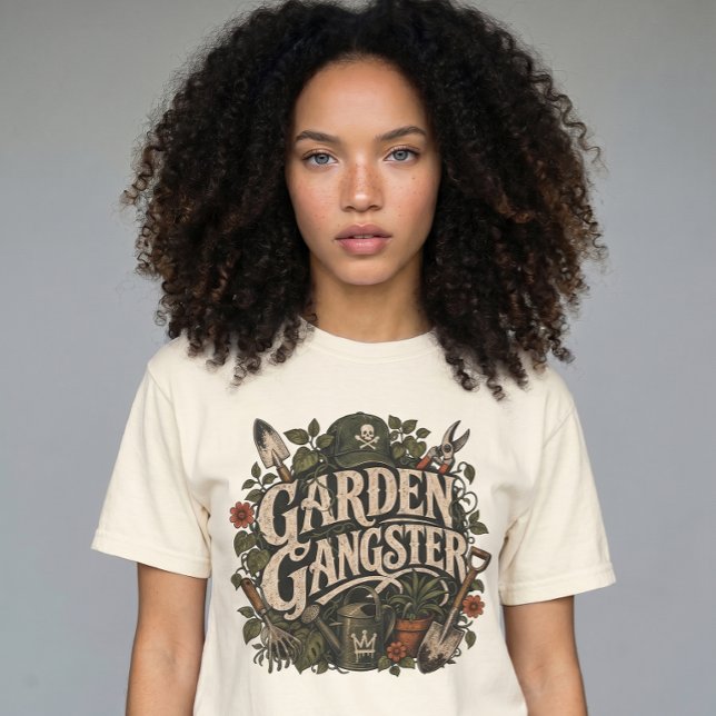 Camiseta de Gangster de Jardim (Criador carregado)