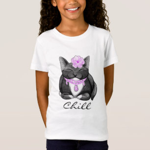 Camiseta de Gatinho de Tuxedo bonito