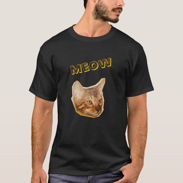 camiseta de gato (Frente)