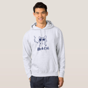 Camiseta de Gato com Capuz