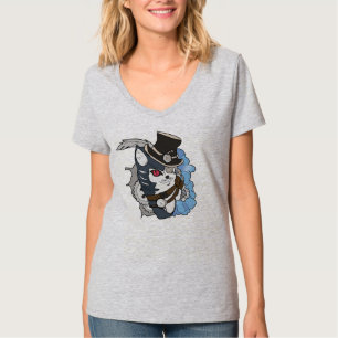 Camiseta de Gato de Vapor