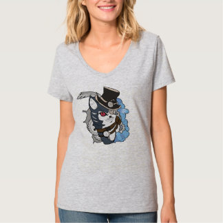 Camiseta de Gato de Vapor