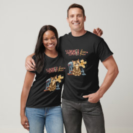 Camiseta de Gato Diversão de Verão Sarcástico Tabb