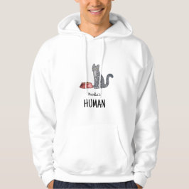 Camiseta de Gato Listrado Cinza