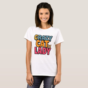 Camiseta de Gato Louco