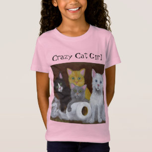 Camiseta de Gato Louco
