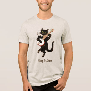 Camiseta de gato musical Song & Dance