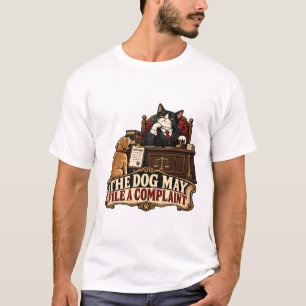 Camiseta de Gato - O Cão Pode Apresentar Uma Recla
