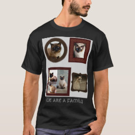 Camiseta De Gato Siamês, Nós Somos Uma Família