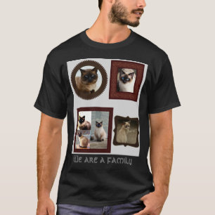 Camiseta De Gato Siamês, Nós Somos Uma Família