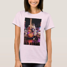 Camiseta de Gato Smoking