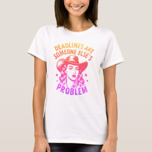 Camiseta de Gerente de Escritório Aposentado Prese