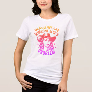 Camiseta de Gerente de Escritório Aposentado Prese