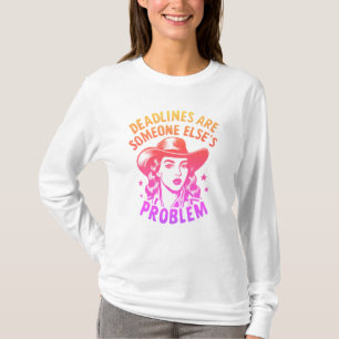 Camiseta de Gerente de Escritório Aposentado Prese
