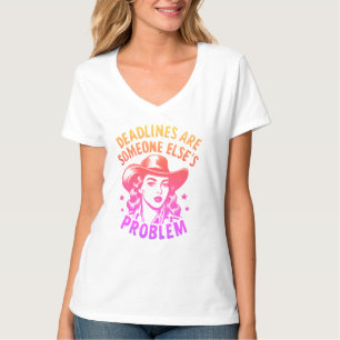 Camiseta de Gerente de Escritório Aposentado Prese