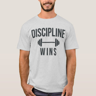 Camiseta de Ginásio para Homens Disciplina Vence