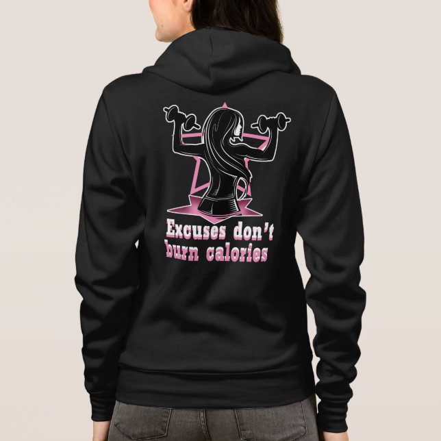 Camiseta de ginástica feminina (Verso)