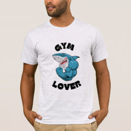 camiseta de ginástica para homens