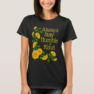 Camiseta de girassol e moinho, de uso feminino