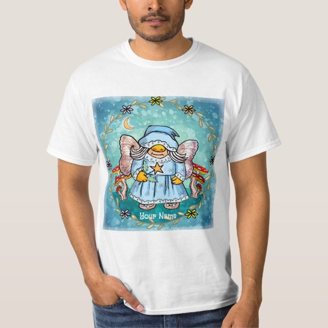Camiseta de Gnome das Fadas  (Frente)