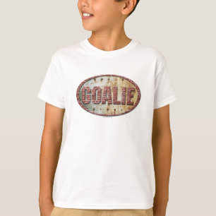Camiseta de goleiro de hóquei de ferro