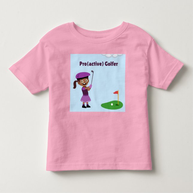 Camiseta de Golfe Pro(ativa)  (Frente)