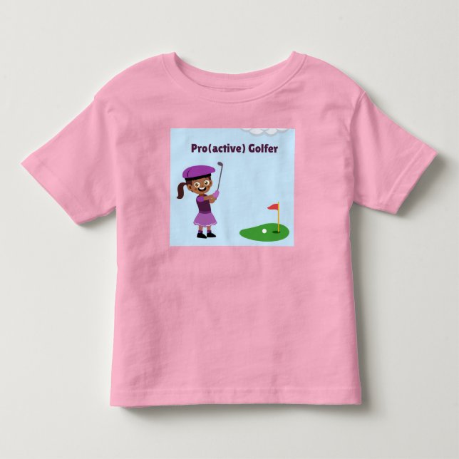 Camiseta de Golfista Pro(ativa)  (Frente)