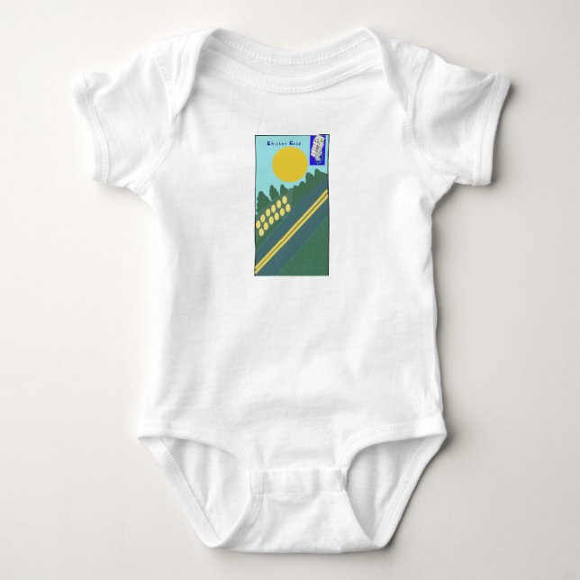 Camiseta de golpe de frango (Frente)