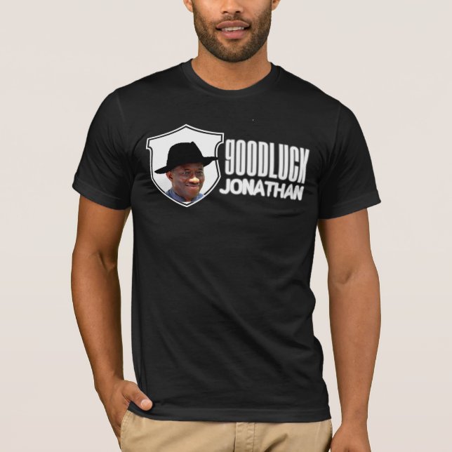 Camiseta de Goodluck Jonathan (Frente)