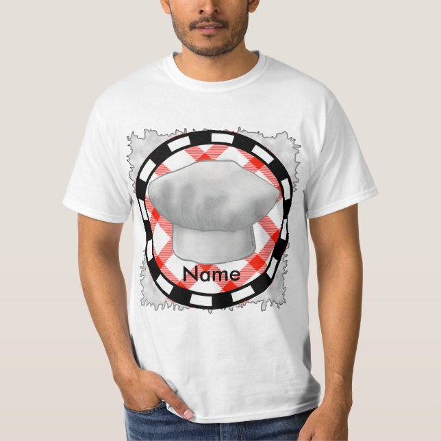 Camiseta de Gorro de Chef (Frente)