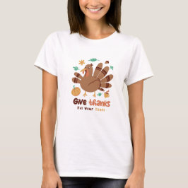 Camiseta Dê Graças Encha Seus Tanques