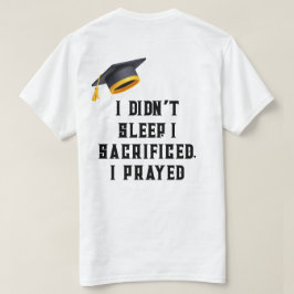Camiseta de Graduação Moderna Mãe Orgulhosa | 3 Fo