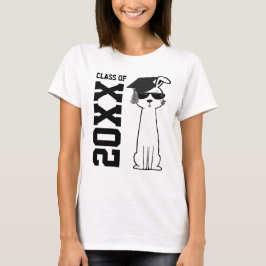 Camiseta de Graduada Cool Bunny