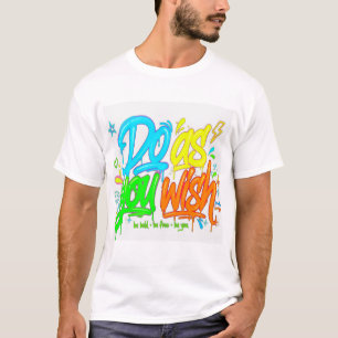 Camiseta de Grafite Faça Como Quiser