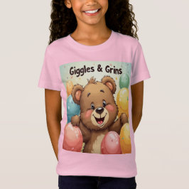 Camiseta de Grãos e Grãos para Meninas