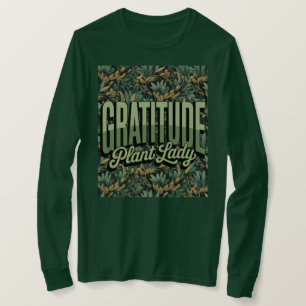 Camiseta de Gratidão Afirmação T-Shirt