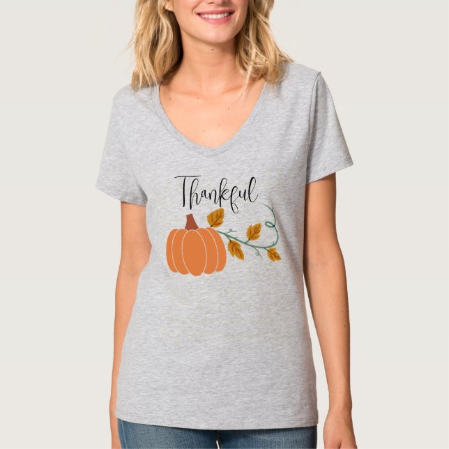 Camiseta de Gratidão de Colheita (Frente)