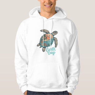 Camiseta de gravura vintage de tartaruga marinha d