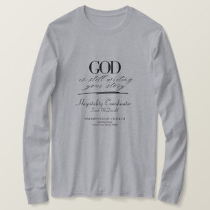Camiseta de Grupo Cristão Personalizável